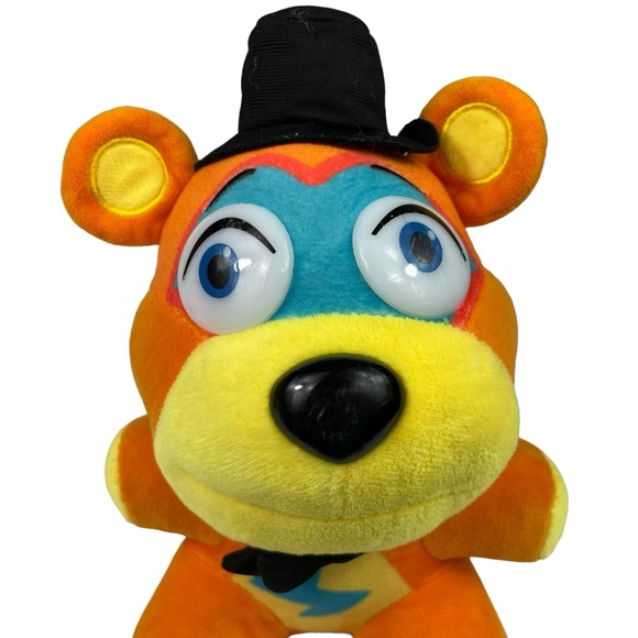 Five Nights at Freddy’s Glamrock Freddy 9” Super Soft Plush Plushie Stuffed Toy - Picture 16 of 16